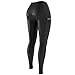 Horse Riding Pants for Women | Equestrian Breeches | Silicon Seat Riding Tights (Large, Midnight Black)