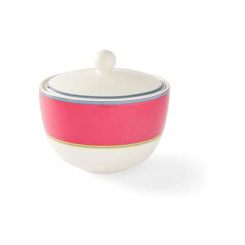 Spode Kit Kemp Calypso Sugar Bowl with Lid Cover