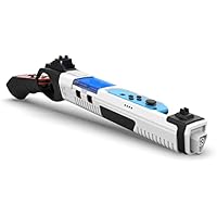GH Shooting Game Gun Controller for Nintendo Switch/Switch OLED Hunting Games, Call of Juarez, Sniper Elite 3, Big Buck Hunter, Resident Evil, Hunting Simulator, Doom 4, Splatoon 2, Black and White