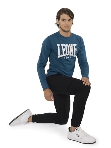 Pantalón cargo de hombre LEONE 1947 Basic con logotipo pequeño 5