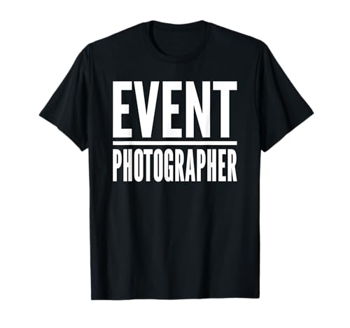 EVENTO FOTÓGRAFO VIDEO PERSONAL OFICIAL Camiseta
