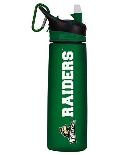 Wright State Tritan Plastic Frosted Sport Bottle, Design-1 - Green