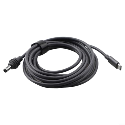 Cable de alimentación impermeable para Starlink Mini USB C a CC con características de seguridad del usuario, soporta entrega de energía estable de 20 V 5 A, compatible con varios bancos de energía