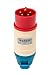 Produktbild Testboy TV 416A CEE-Adapter, Elektrikerwerkzeug (bruchfestes PE-Gehäuse, kombinierbar mit Testavit Schuki 1A, 2K und 3A, Spannungsversorgung über Testobjekt), Rot/Weiß/Blau
