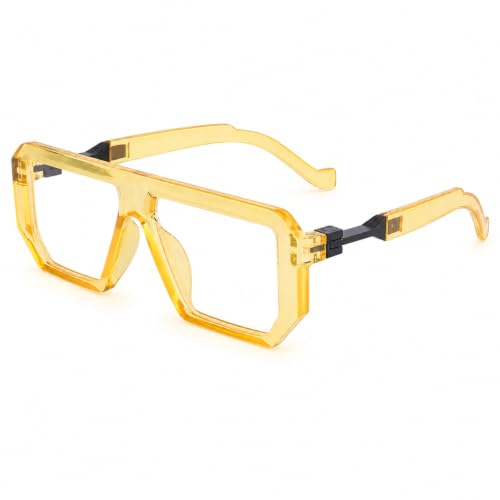 Image of Roshfort Blue Light Blocking Glasses, Computer Reading /Gaming /TV /Phones Glasses for Women Men,Anti Eyestrain & UV Glare