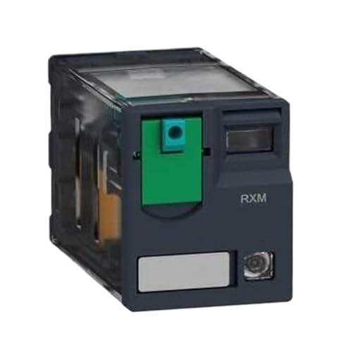 Relais RXM4AB2BD miniature 6A pour résoudre les pannes de commande 24V DC sur armoire compacte