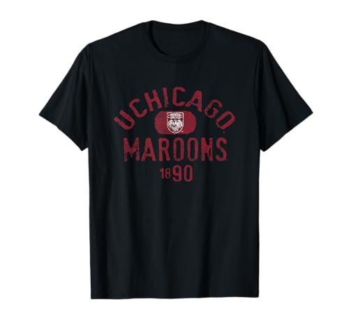 Chicago Maroons Vintage 1890 Logo Officially Licensed T-Shirt