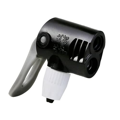 1 x Fahrradpumpen-Adapter, Ventil, Fahrrad-Luftpumpe, Inflator, FV-AV-Ventil, Doppelkopf-Adapter, Ventil-Konverter, Modebuch
