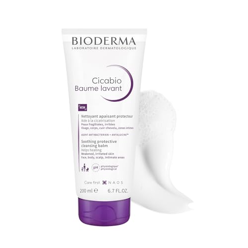 Image of Bioderma Cicabio Baume Lavant Cleansing Balm for Weakened and Irritated Skin