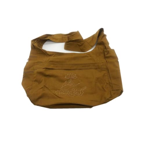 Sac bouddhiste haut de gamme en coton brodé traditionnel