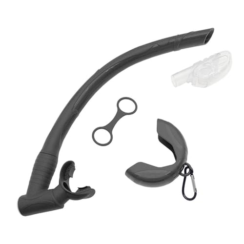 Tubo de silicona flexible con boquillas de respiración para natación