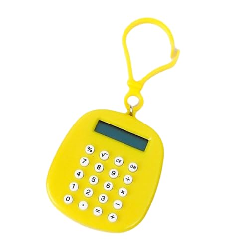 Calculadora circular con pantalla LED en el juego, herramienta matemática portátil para estudiantes profesionales