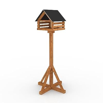 The Hutch Company Calvine Slate Modern Bird Table