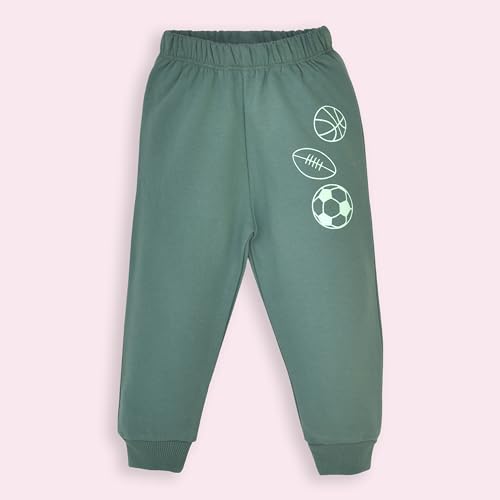 Image of LuvLap Baby Boys Full Sleeve Hooded Sweatshirt & Pyjama Set