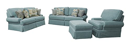 American Furniture Classics 8-010-S275A Coastal Aqua Series Sofa - Image 7