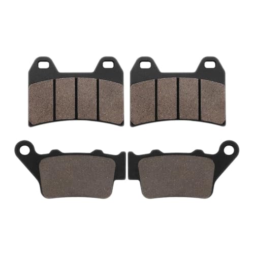 Plaquettes de frein moto anti-sifflement pour BMW G 650 Xmoto résout le manque de mordant