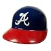 Rawlings Atlanta Braves Navy Blue-Red Replica Batting Helmet