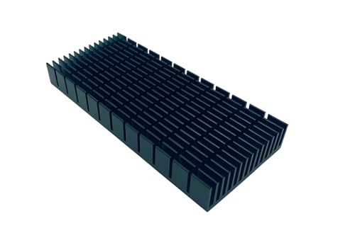 Easycargo 150mm Heatsink Kit 150mmx60mmx18mm, Cooling Aluminum Heatsink