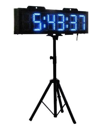 Cronómetro LED gigante para exteriores de 8 pulgadas, doble cara, con control remoto para conteo regresivo y ascendente miniatura 3