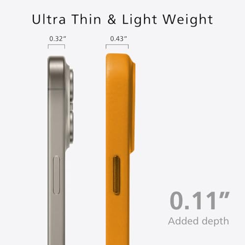 Étui protection iPhone 15 Pro MagSafe alto CLOP fini les rayures sur le cuir
