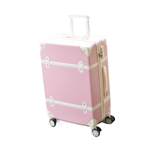 MUdson Trunk Women Retro Luggage 20