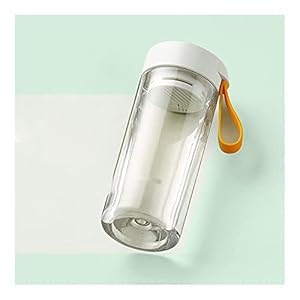 Waterfles Sportfles Gefilterde Waterfles Draagbare Waterflessen voor Atletische Excerise Outdoor Wandelen Running Fles (Kleur: Roze)