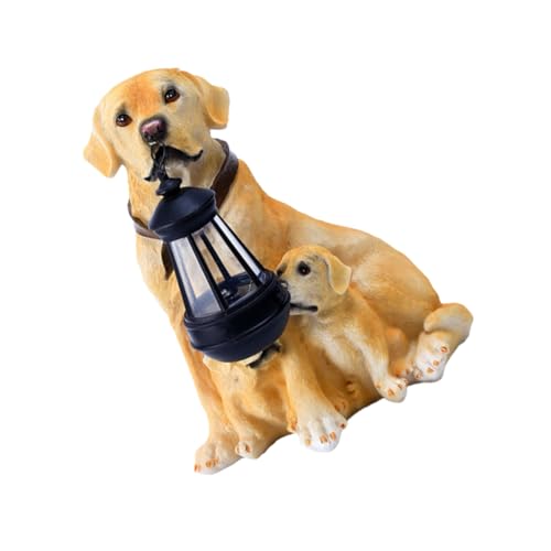 Lampe solaire chien étanche pour en finir avec un jardin sombre