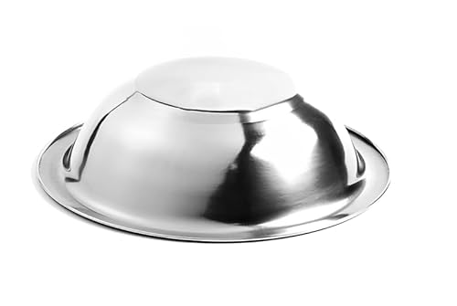 Tigela de Inox Saladeira Grande Bowl Vasilha Bacia 34cm
