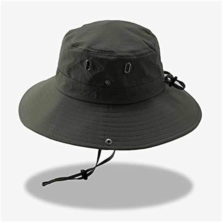 Outdoor hat Men's Fisherman's hat Sun Shading Outdoor Visor hat Hiking Mountaineering Men