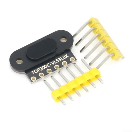 Módulo de sensor de distancia para medición de distancia de tiempo de vuelo, modelos TOF050C/TOF200C/TOF400C, comunicación I2C, voltaje de funcionamiento de 3.0V-5V, rango de -20 °C a 70 °C (TOF200C