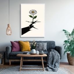 Tableaux muraux symbolisant la croissance et la nature positive