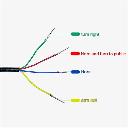 Interrupteur de commande pour moto et scooter guidon 22mm - 2