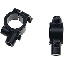 1" 25mm Handlebar 8mm M8 Mirror Clamp On Mount Adapter Cruiser Chopper Custom VN