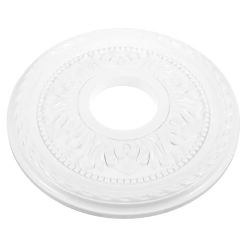 Ciieeo Ceiling Medallion for Traditional Chandelier Base Round Decor for Home Lighting for Hallway Ceiling Lights