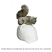 Colaxi Squirrel Ski Helmet Cover Knitted Cap Lightweight Cute Lovely Skiing Helmet Cover Ski Helmet Decoration for Snowboard Outdoor