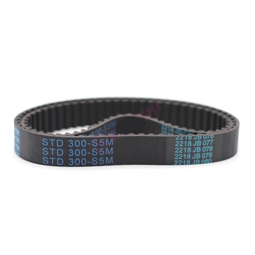 Courroie de distribution S5M en caoutchouc boucle fermée 15mm de large longueur 635mm - 5 pièces