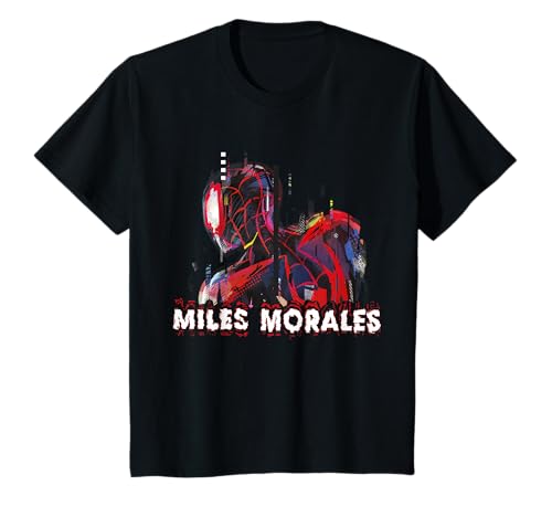 Spider-Man Miles Morales Glitched Maglietta