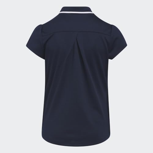 adidas Girl's Textured Golf Polo Shirt2