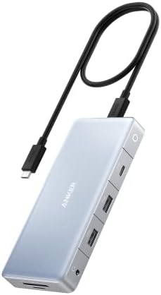 Amazon | Anker 575 USB-C ハブ (12-in-1, Dual HDMI, DP) 100W USB PD 
