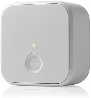 August Home Connect Wi-Fi Bridge, Remote Access, Alexa Integration for Your August Smart Lock, white