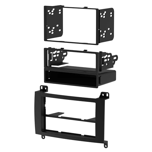 Metra Electronics 99-6512 Single DIN/Double DIN Installation Kit Fits Select 2007-UP Sprinter and Metris Vehicles, Black