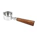 WANXIAO 51 mm, sitko bezdne, z koszem filtrującym i drewnianym uchwytem, zamiennik do Delonghi EC680 EC685, narzędzie do ekspresu do kawy, filtr ze stopu, akcesoria do ekstrakcji kawy