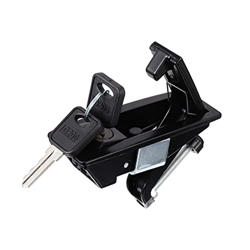 LIFKOME Compression Latch Lock for Cabinet Doors Applicable Lever Lock Construction Enhanced Security for Trailers and Campers Keyed for Theft Protection