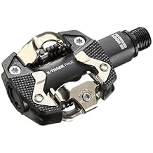 LOOK Cycle Bicycle Pedals, X-Track Race, Composite Body Chromoly+ Axle Clipless Pedals Extreme Reliability, Large Support Surface MTB Bicycle Pedals