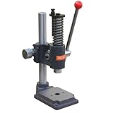 GEMTO Manuelle Presse AP-2S, 2 Tonnen Dornpresse mit einstellbarer Presshöhe, solide Konstruktion für Schmuckherstellung