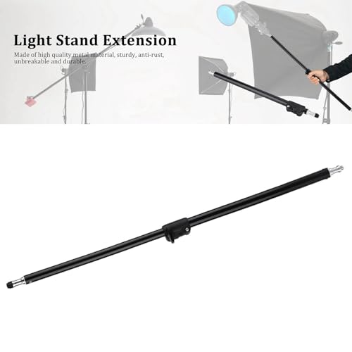 Image of Video Shooting Equipment and Accessories Rod Telescopic Studio Pole 46x5x3CM, Photography Studio 45-74CM Adjustable Extension Rod Stick Pole for Light Microphone Arm Stand