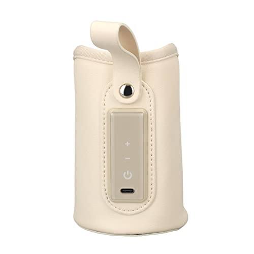 Aquecedor de Mamadeira, Carregador USB Portátil, Protetor de Calor para Leite de bebê, Aquecedor de