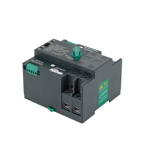 Inverseur de source automatique 2P 220V 32A avec commutation sans coupure sur rail DIN