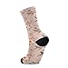 KLL Chic Bearded Dragon Reptile Rose Gold Fashion men’s crew socks running athletic wicking mens black socks (2-Pair)