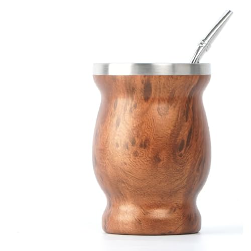BALIBETOV Stainless Steel Double-Wall Mate Cup And...